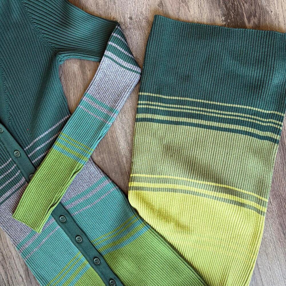 Staud green and grey striped - Picture 2 of 3